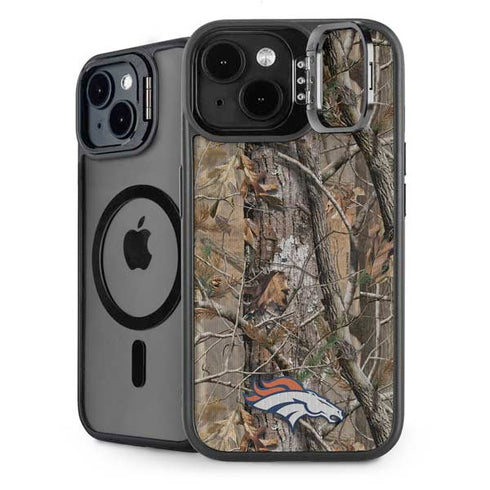 NFL Denver Broncos Realtree AP Camo iPhone 13 Kickstand Case